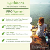 Suplemento probióticos para mujer con extracto de arándano