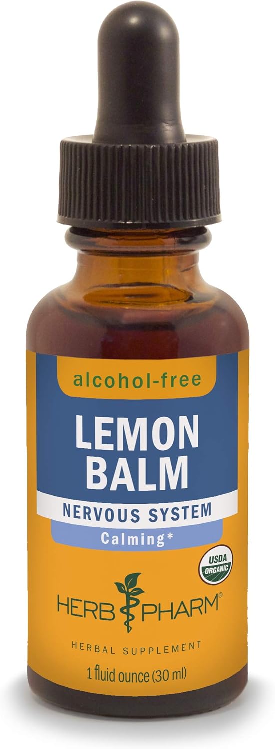 Suplemento Bálsamo de glicerina de limón Herb Pharm 1 Oz