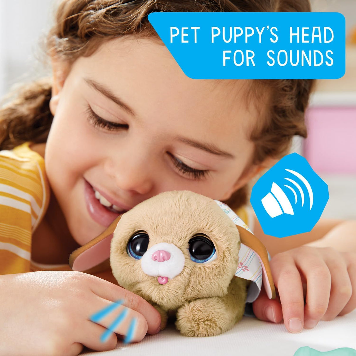 Perrito Interactivo furReal, Sonidos y Movimiento, Newborns