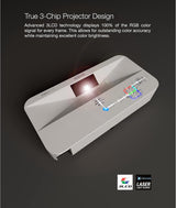 Proyector Epson EpiqVision Ultra LS800 4K, 4000 lúmenes, Android TV