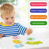 Juguetes de Aprendizaje para Niños, Sensory Play, 112 Tarjetas