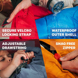 Sleeping Bags for Adults & Kids - Cold/Warm Weather, Lightweight