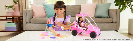 Barbie Mysteries: Set de Detectives en la Playa con Carro y Accesorios