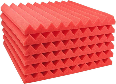 Paneles Acústicos JBER 12 Pzs 1 x 12 x 12 Aislantes de Sonido