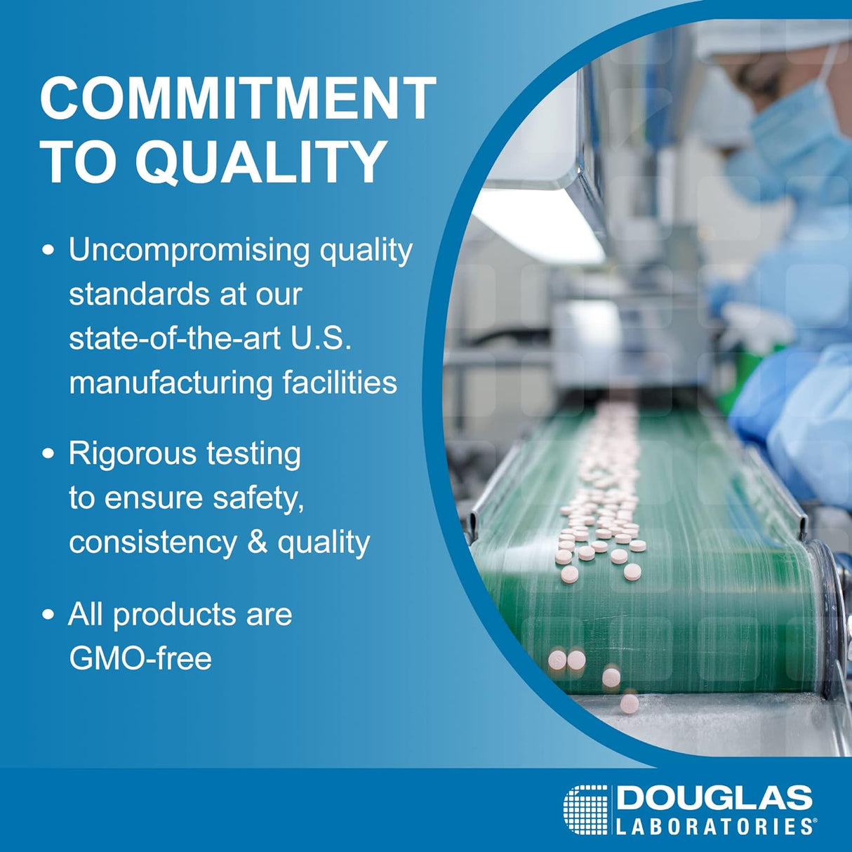 Suplemento Douglas Laboratories L-Serine  aminoácidos 60 cáp