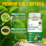 Aceite de Orégano en Softgels, Balance, 120 cápsulas