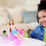 Muñeca de moda Barbie stylist con accesorios y ropa, Mattel HPL78