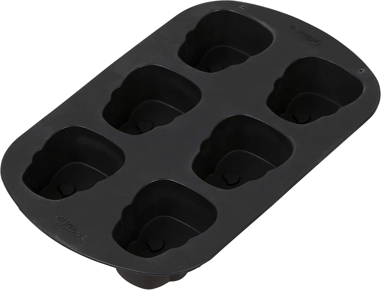 Molde de silicona para calaveras, Wilton, 6 cavidades, no se pega