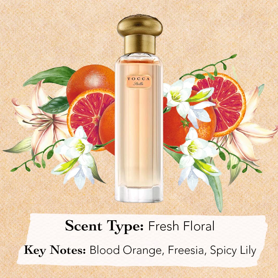 Perfume para Mujer - Floral Fresco, Naranja Sanguina y Lirio