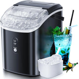 Máquina de Hielo Nugget, 34Lbs/24H, Automática, Portable
