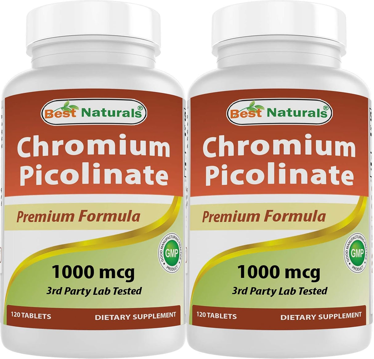 Suplementos Alimenticios Picolinato de cromo 1000 mcg 120