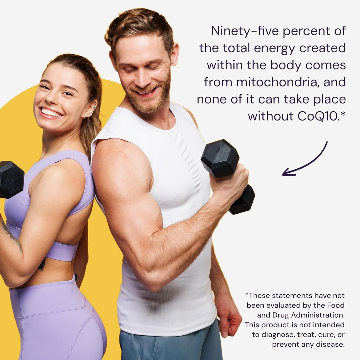 CoQ10 Saludable Origins 200mg Energía Corazón 150 Cápsulas