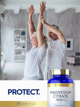 Carlyle Magnesio Citrato 1800mg 120 Cápsulas Vegetarianas