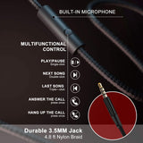 Auriculares LORELEI X6 con micrófono, plegables y portátiles