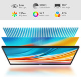 Monitor portátil 15.6 1080P USB-C HDMI, ultra delgado, IPS