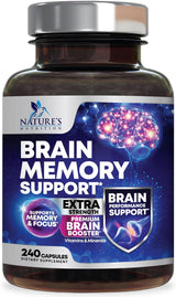 Suplemento cerebral nootrópico para memoria concentración