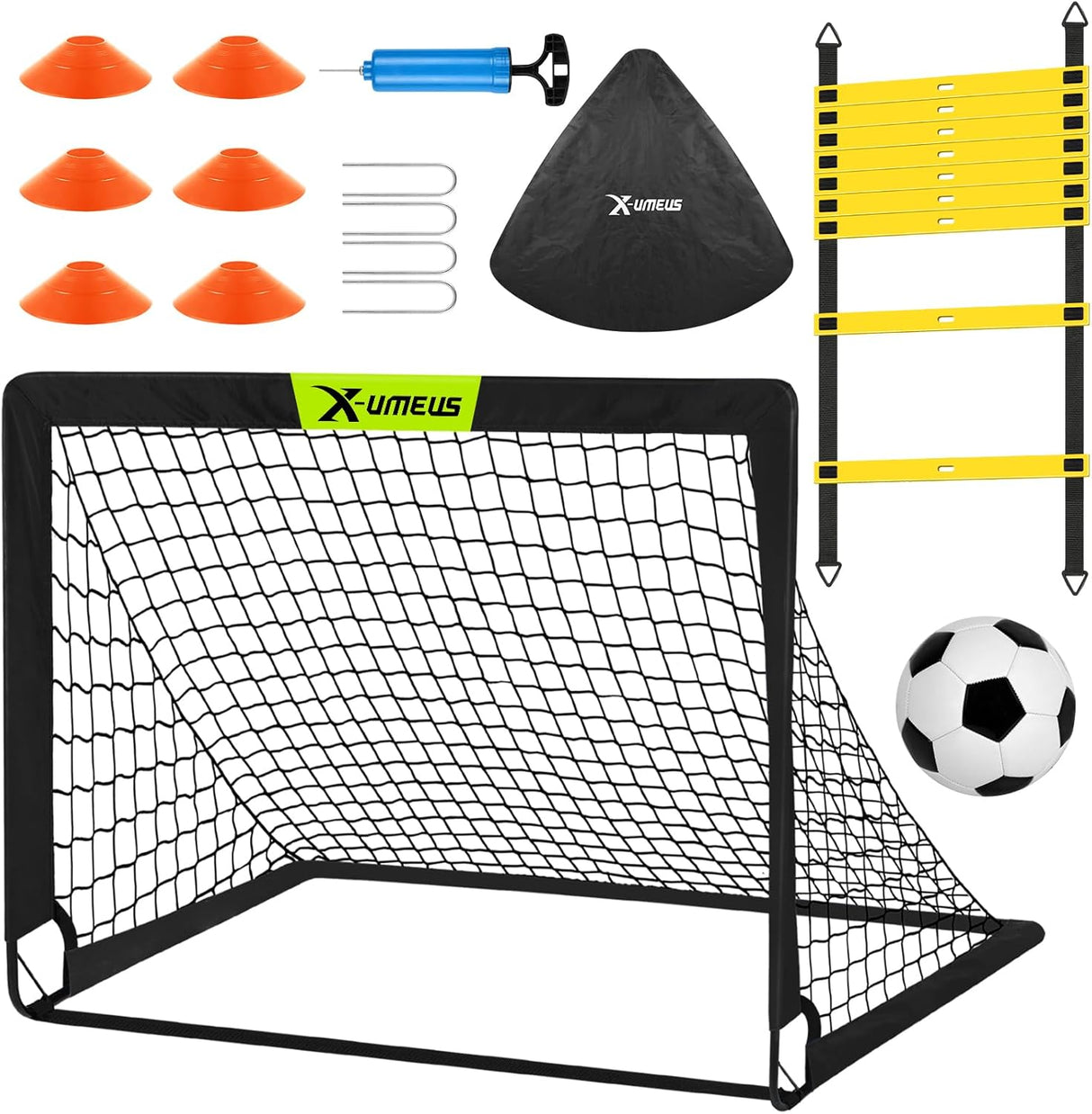 Porterías de fútbol para niños para patio trasero X-UMEUS