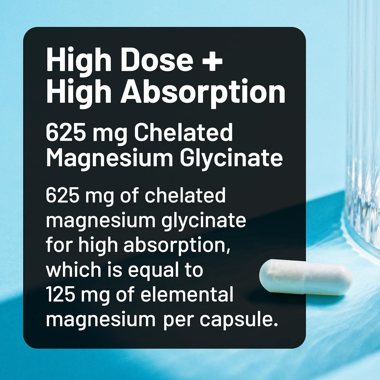 Magnesio Glycinato NatureWise 625 mg 30 cápsulas