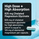 Magnesio Glycinato NatureWise 625 mg 30 cápsulas