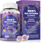 Multivitamin para Hombres, Gummies con Omega-3 y Probióticos