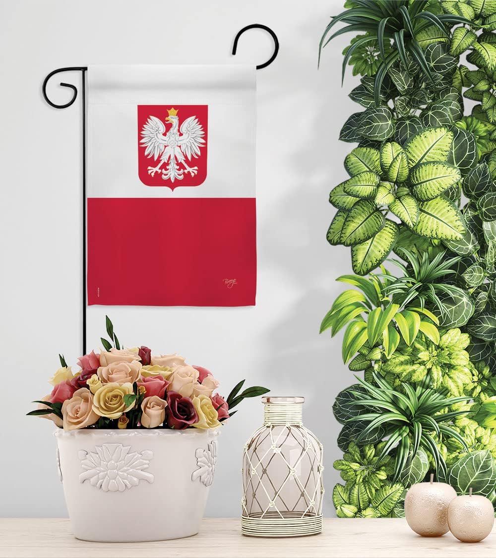 Bandera de jardín de Polonia nación regional internacional