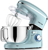 Batidora de pie Cheflee, 600W, 6.5QT, gancho, batidor, modelo 600P