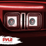 Parlante de caja de subwoofer dual PYLE PLSQ210BS