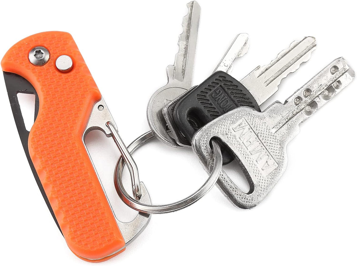 Paquete de 2 mini cuchillos plegables cortador