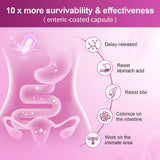 Suplementos Probióticos para mujeres salud digestiva 100 mil