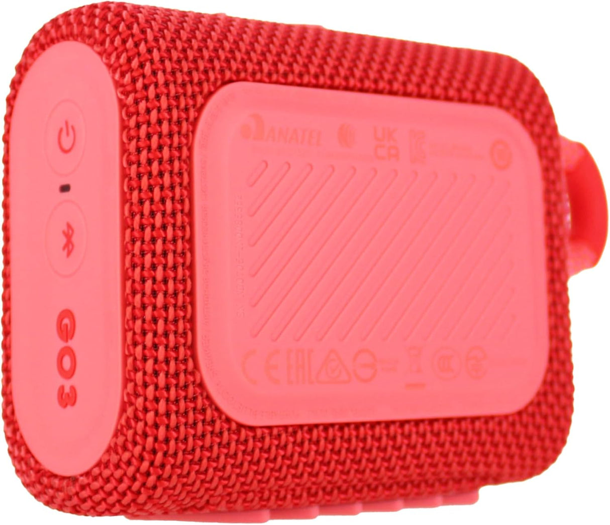 Altavoz Bluetooth Portable JBL Go 3, Impermeable, JBLGO3REDAM