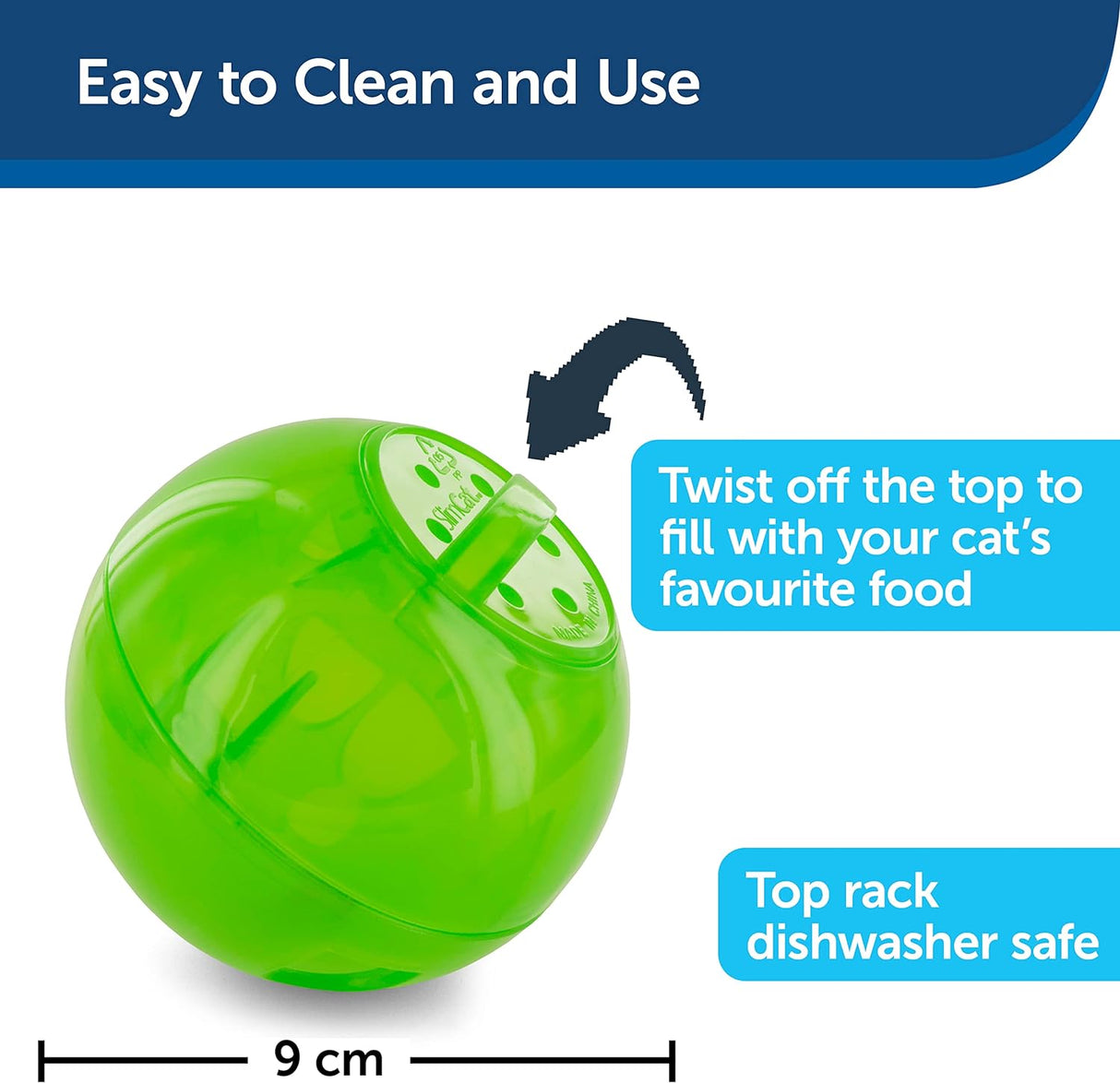 Juguete y dispensador de comida interactivo TOY00002 PetSafe