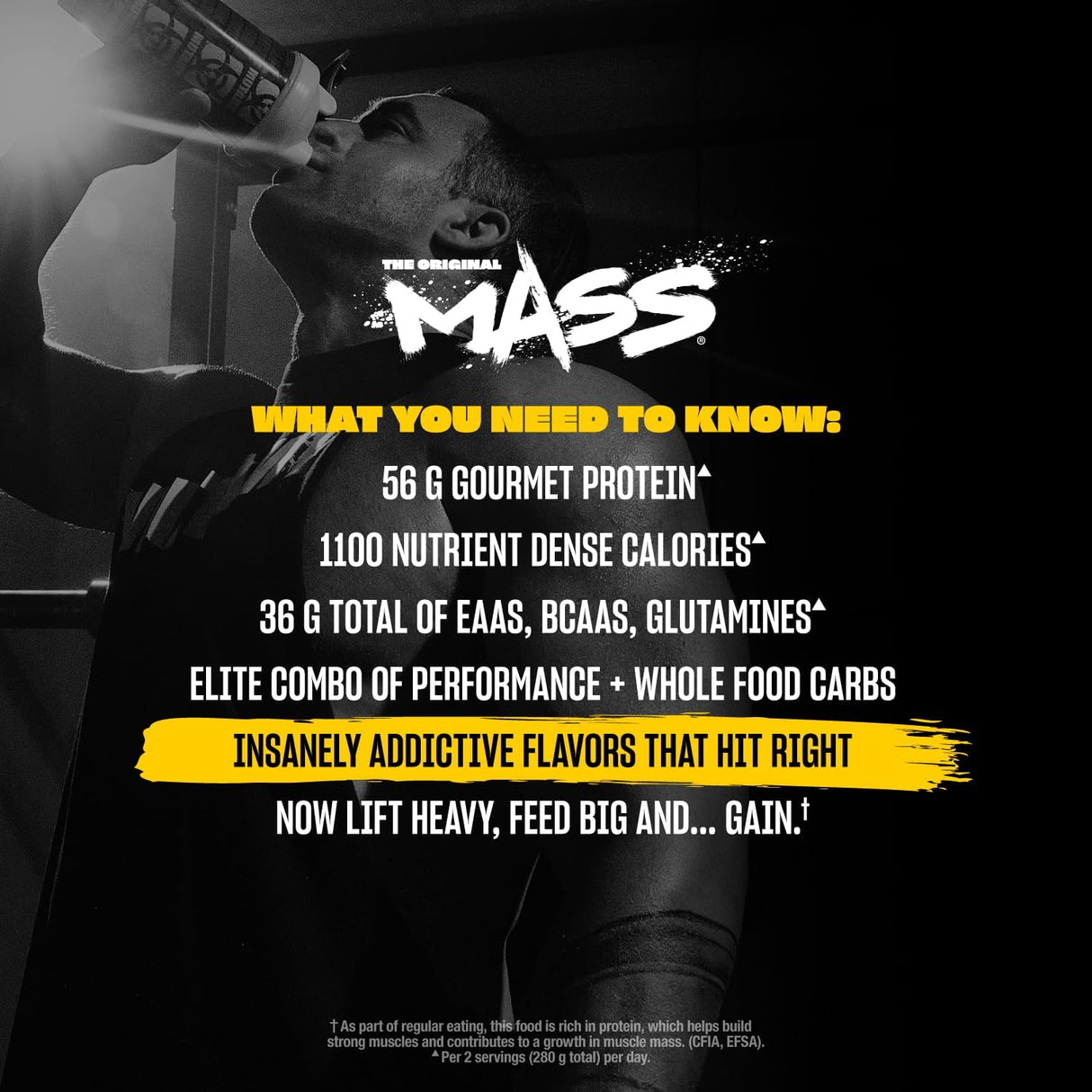 Mutant Mass Suplemento de Ganancia de Peso 15 lb
