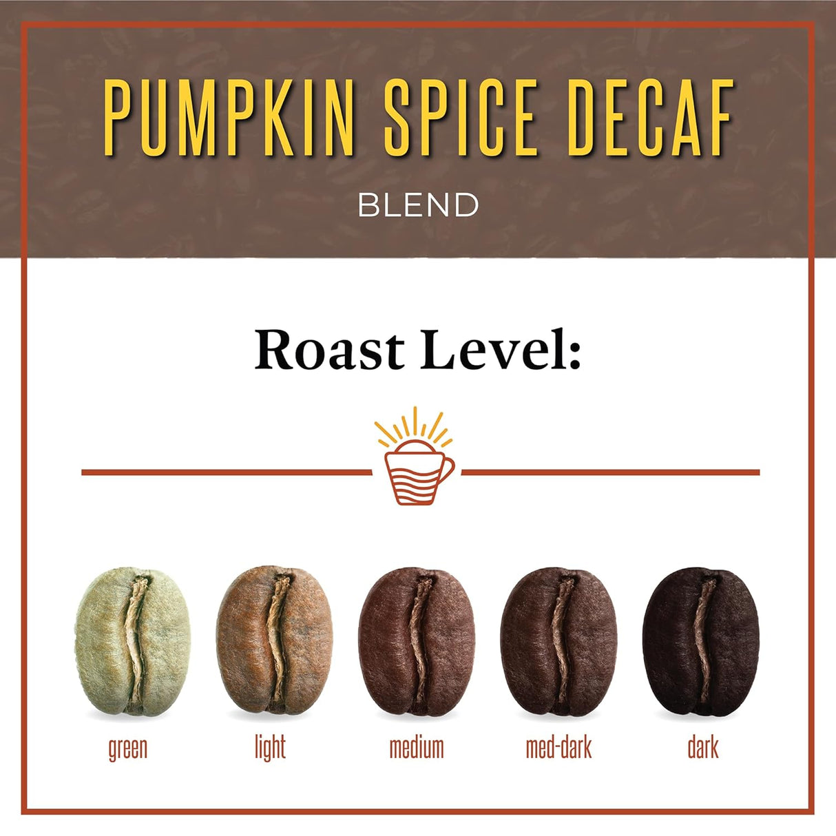 Café San Diego DECAF Pumpkin Spice, Molido Tostado 16 oz
