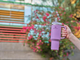 Stanley Quencher H2.0 FlowState - de acero inoxidable con tapa y popote para agua, té helado o café