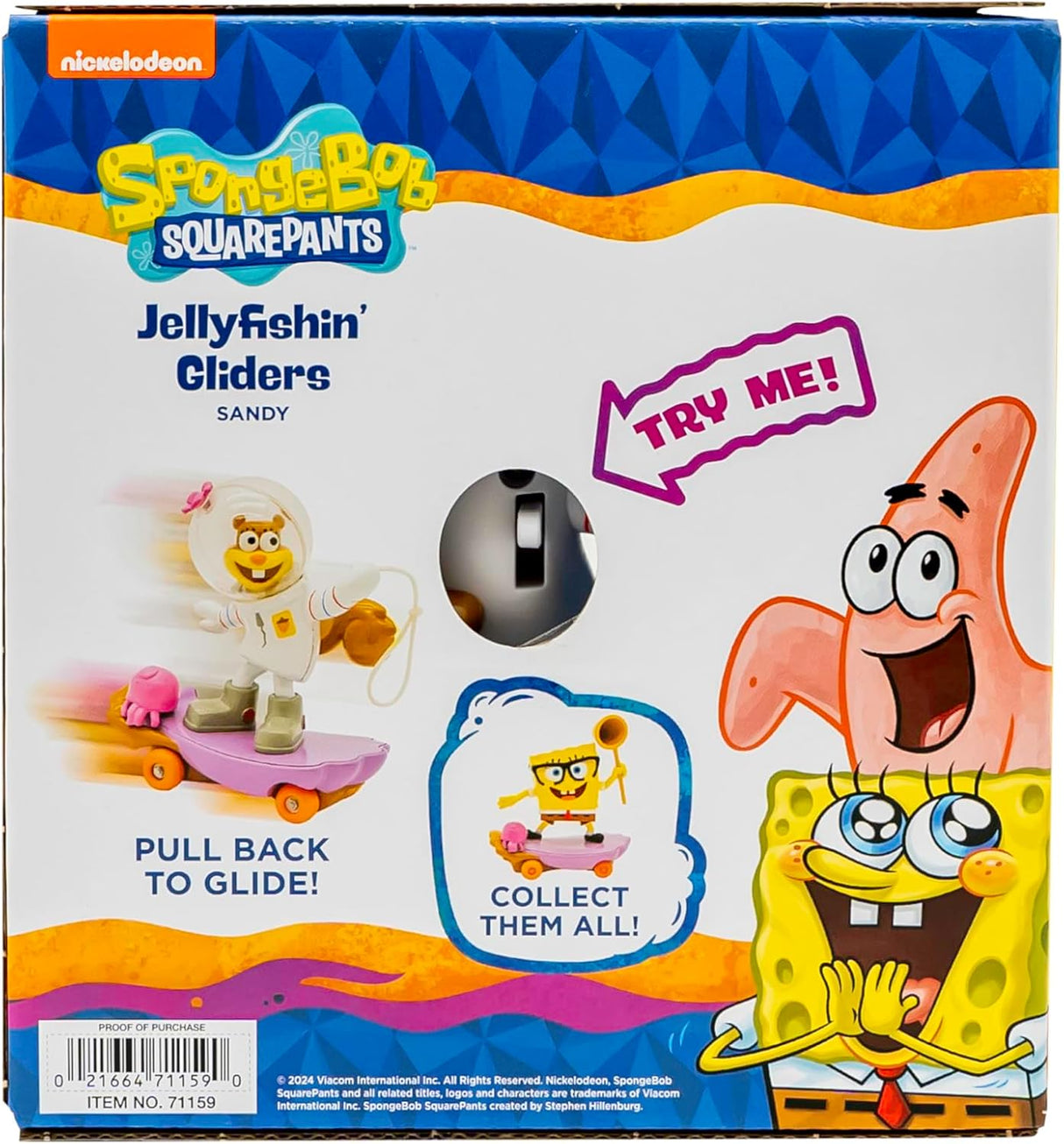 SpongeBob SquarePants Deslizadores de Medusas Sandy