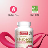 QH-Absorb CoQ10 200 mg Jarrow, Energía y Corazón, 90 cápsulas