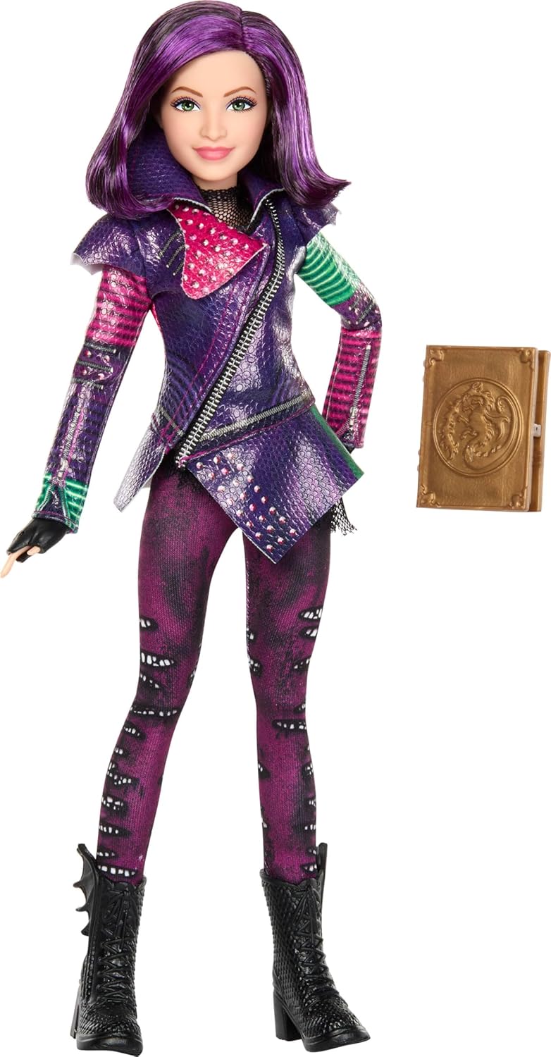 Muñeca Mal Isle of The Lost Mattel 10º Aniversario con Outfit Removible