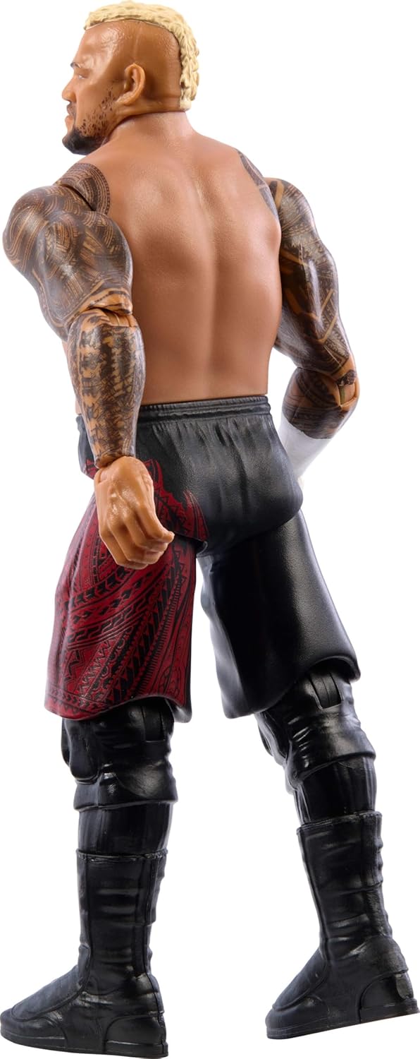 Figura de acción Solo Sikoa, Mattel, 10 puntos de articulación, #151