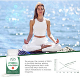 Suplemento Liposomal NAD+ Plus 800MG, Energía Celular y Antienvejecimiento
