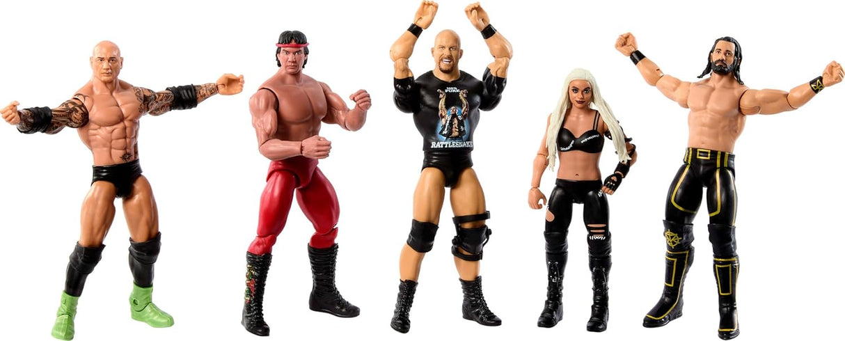 Figura de Acción WWE Stone Cold Steve Austin, Mattel, 6