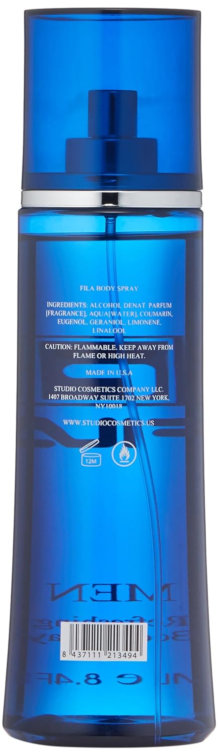 Spray Corporal Refrescante para Hombres, Notas de Bergamota