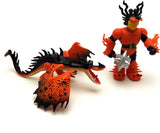 Figuras de Acción Toysvill: Vikingos y Dragones, 8 Piezas