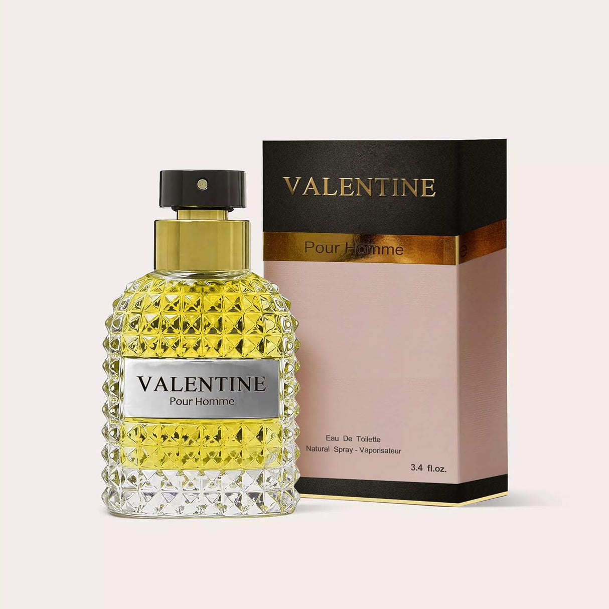 Perfume para hombre Eau de Toilette Natural Spray Aroma 3.4 Fl Oz