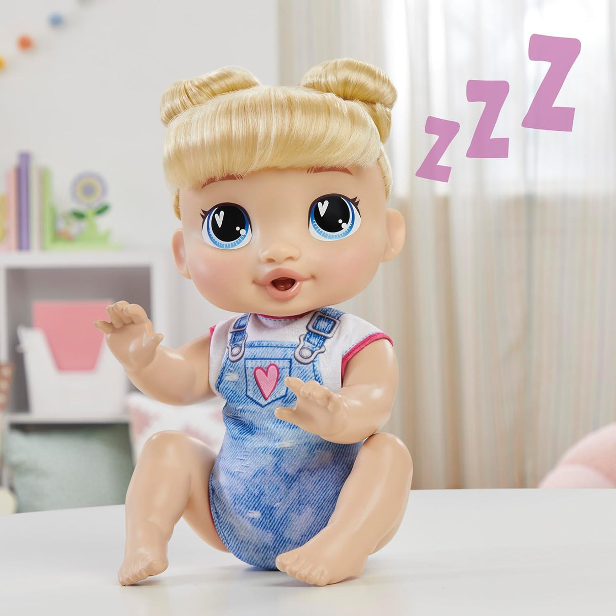 Muñeca bebé que gatea, Baby Alive, 10.75 pulgadas, Harper Hugs