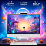 Computadora Todo-en-Uno HP, 21.5 FHD, 16GB RAM, 512GB SSD