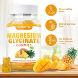 Suplemento de glicinato de magnesio 1000 mg con L-treonato