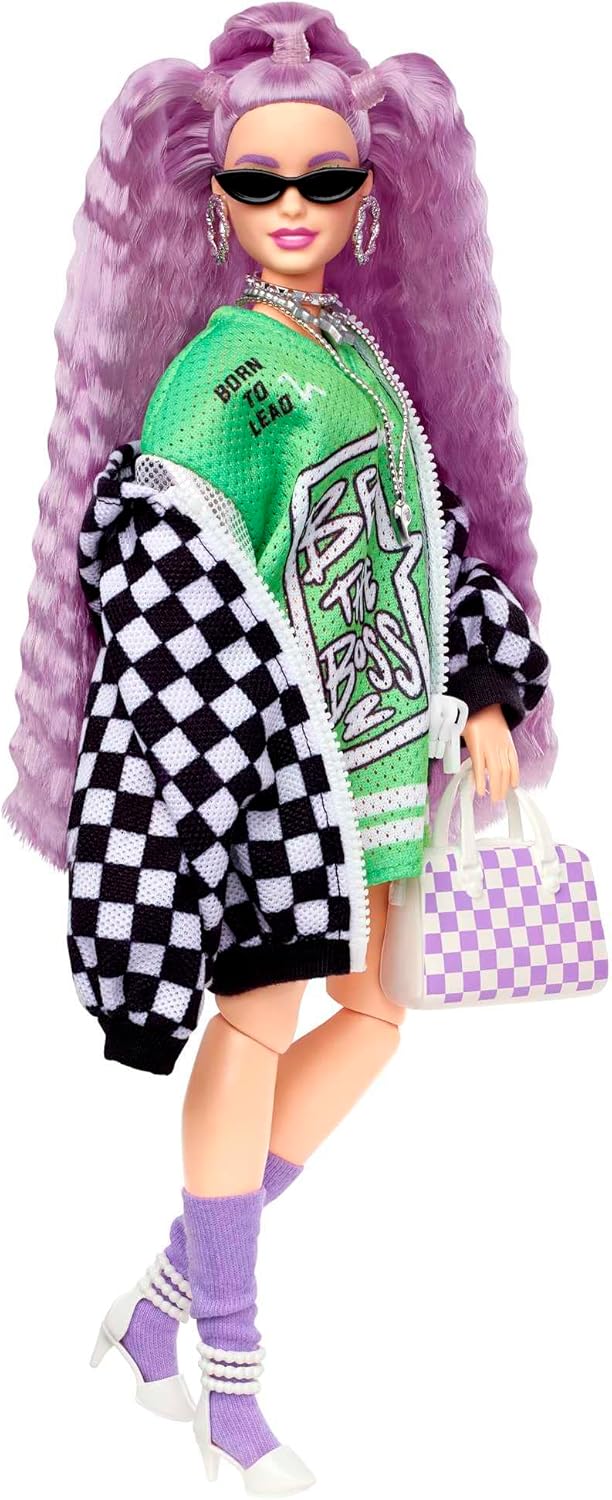 Barbie Extra Muñeca con Accesorios y Perrito, 15 Piezas