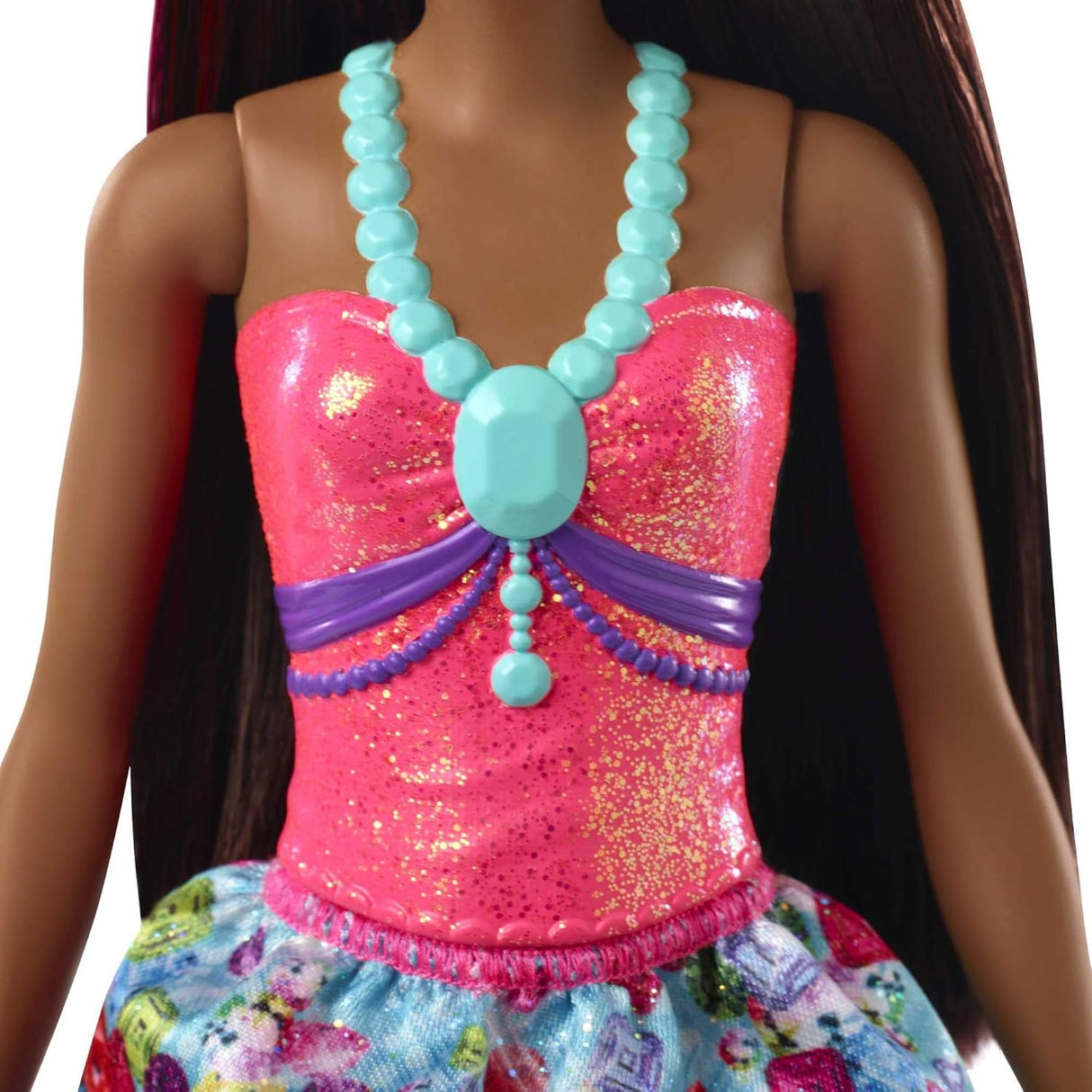 Barbie Dreamtopia Muñeca de Moda y Accesorios, Brunette