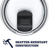 Taza apilable YETI Rambler 10 oz, acero inoxidable, aislada