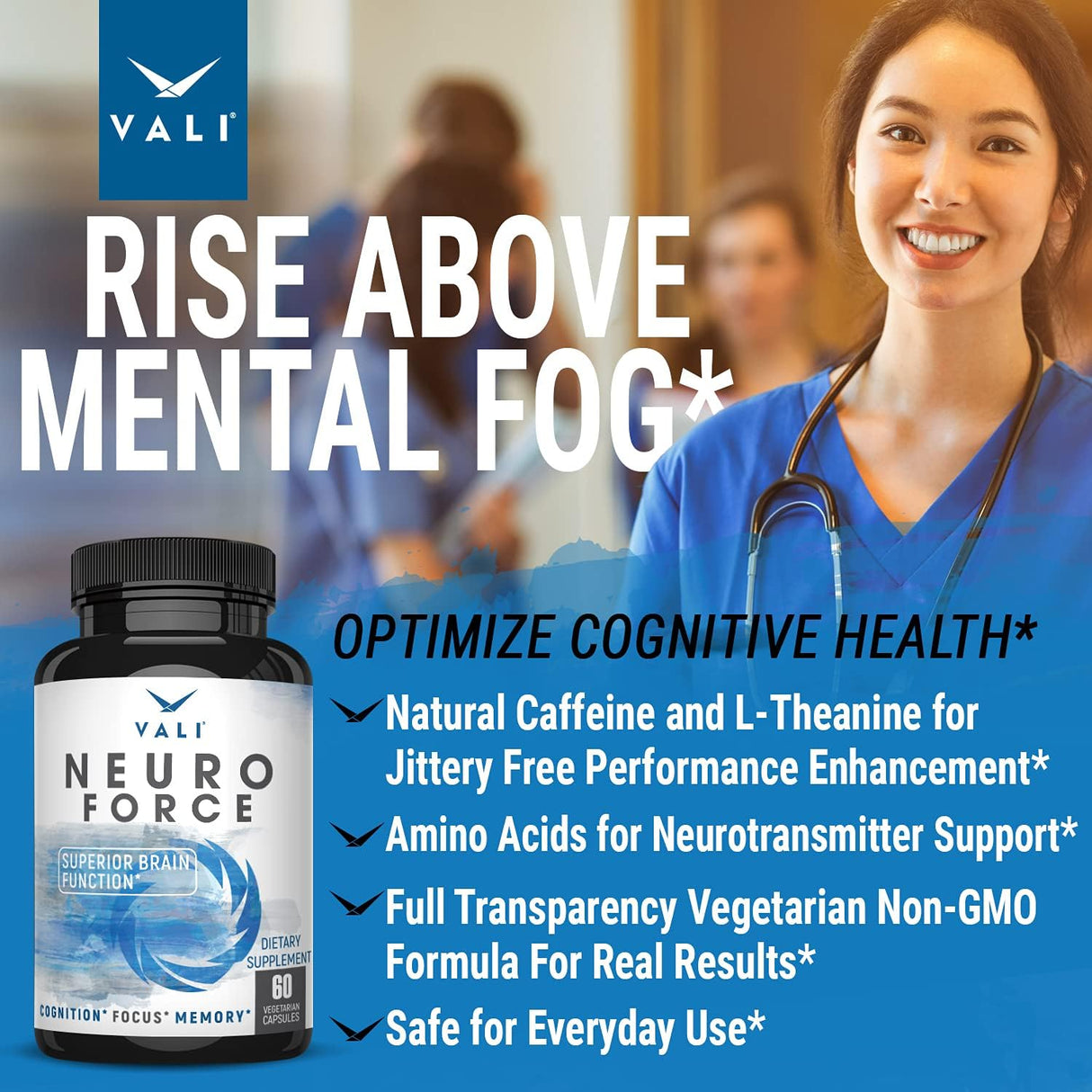 Suplementos Alimenticios de refuerzo cerebral para enfoque